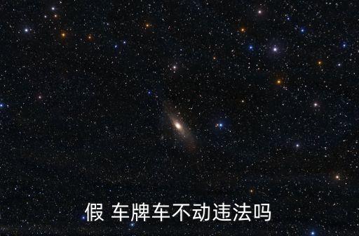 偽造車牌