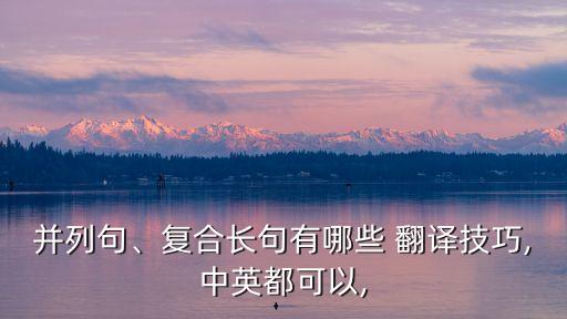 八大翻譯方法詞序調(diào)整法