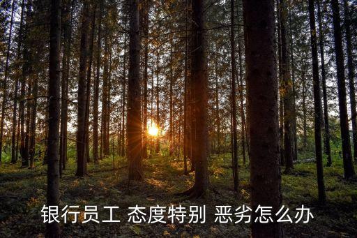 態(tài)度惡劣