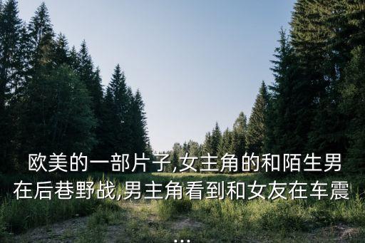  歐美的一部片子,女主角的和陌生男在后巷野戰(zhàn),男主角看到和女友在車震...