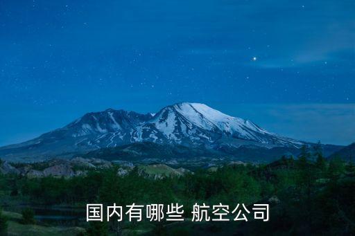 國內(nèi)有哪些 航空公司