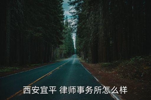 西安宜平 律師事務(wù)所怎么樣