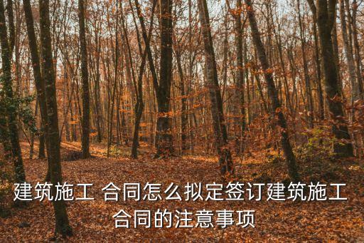 擬寫(xiě)合同必須懂得什么法律