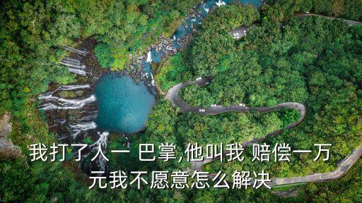 打人一巴掌賠償10萬(wàn)元