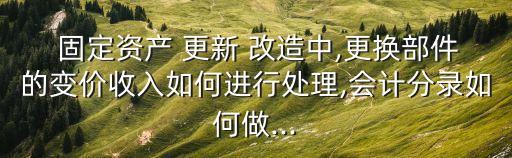 固定資產(chǎn)更新改造