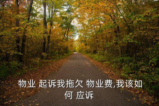 被物業(yè)公司起訴了應(yīng)該怎樣應(yīng)訴,欠物業(yè)費(fèi)3年以上可不交