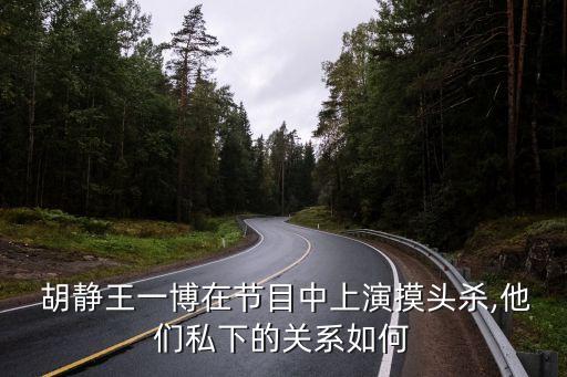  胡靜王一博在節(jié)目中上演摸頭殺,他們私下的關(guān)系如何