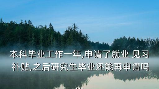 見習(xí)補貼,就業(yè)補貼怎么申請