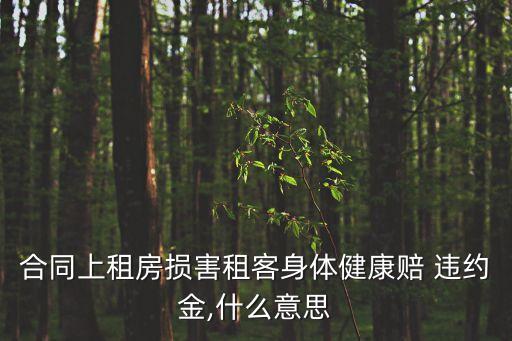 違約金是什么意思,工商銀行信用卡違約金是什么意思