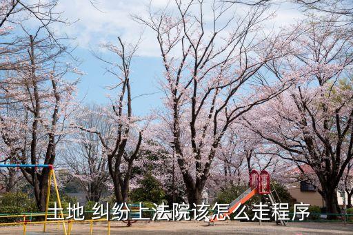  土地 糾紛上法院該怎么走程序