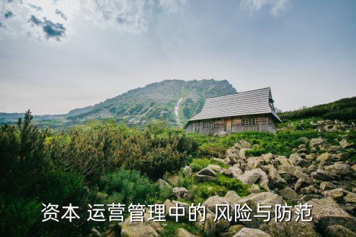 運營風(fēng)險