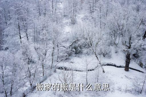 搬東西的搬怎么寫,搬搬東西的搬怎么寫