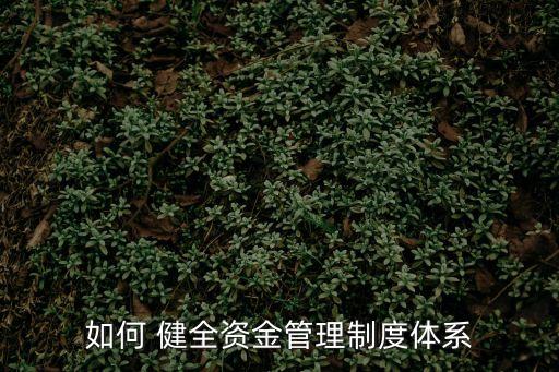 建立健全