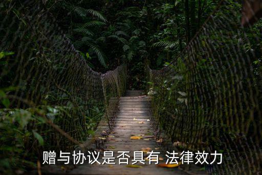 贈與合同是什么法律行為