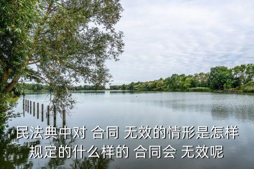 違反哪些法律不會構(gòu)成合同無效