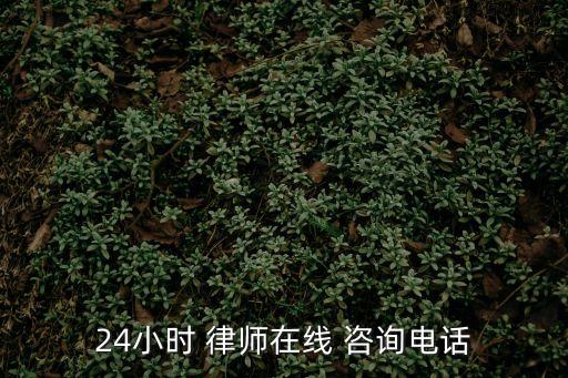 24小時(shí) 律師在線 咨詢電話