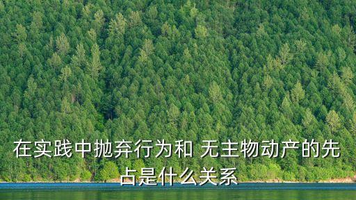 無主物