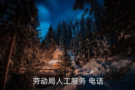  勞動(dòng)局人工服務(wù) 電話