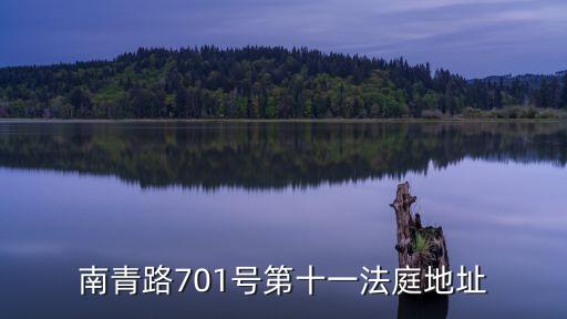 南青路701號(hào)第十一法庭地址