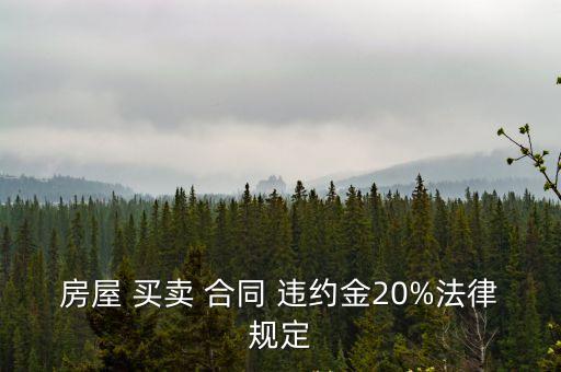 房產(chǎn)買賣合同違約金,個(gè)人房屋買賣合同