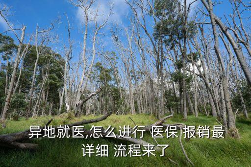 異地醫(yī)保報(bào)銷(xiāo)流程,慢性疾病異地醫(yī)保報(bào)銷(xiāo)流程