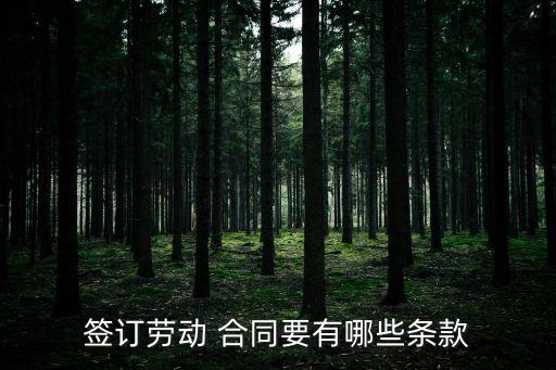 簽合同有什么要求,線上簽合同用什么軟件