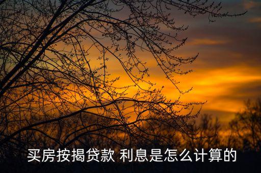 買房利息