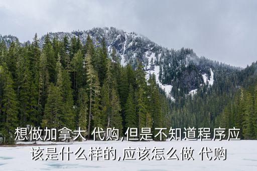 如何做海外代購(gòu),做海外代購(gòu)的整個(gè)流程