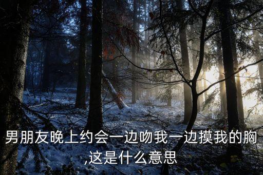 男朋友晚上約會(huì)一邊吻我一邊摸我的胸,這是什么意思