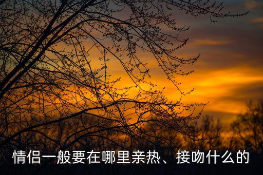 情侶一般要在哪里親熱、接吻什么的