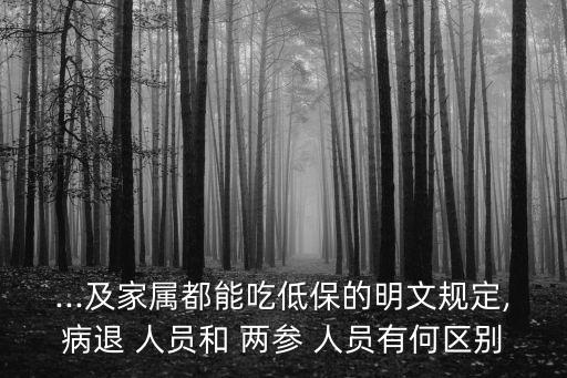 兩參人員是指哪些人,兩參補(bǔ)發(fā)最新消息