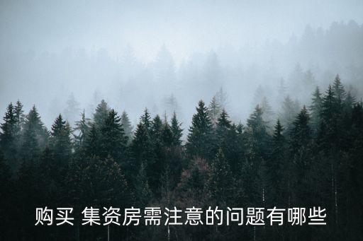 集資房