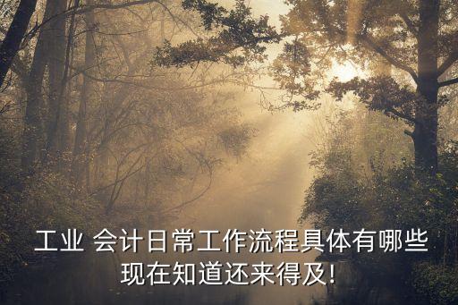 工業(yè)會計