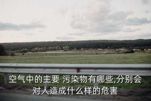 污染物