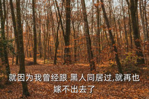 我被黑人