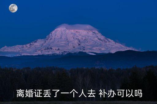 離婚證能補(bǔ)辦嗎,離婚去哪辦理,都需要什么證件