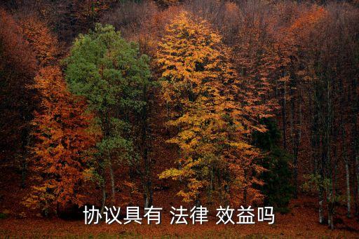 什么是沒有法律效益的合同