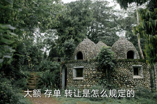 可轉(zhuǎn)讓大額存單