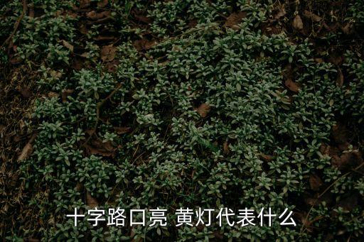 黃燈