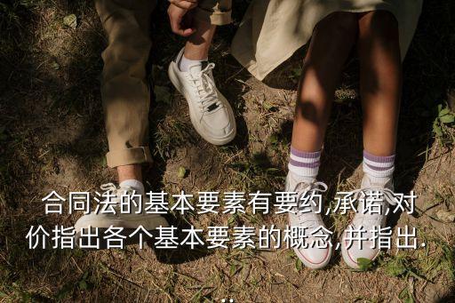  合同法的基本要素有要約,承諾,對價指出各個基本要素的概念,并指出...