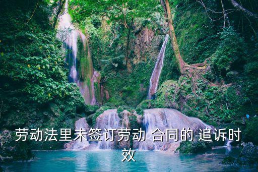 勞動(dòng)法里未簽訂勞動(dòng) 合同的 追訴時(shí)效