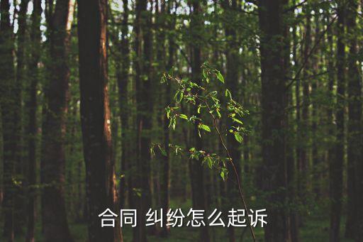 合同糾紛法院處理程序,保險合同糾紛管轄法院的確定