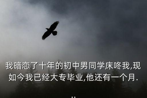 我暗戀了十年的初中男同學床咚我,現(xiàn)如今我已經(jīng)大專畢業(yè),他還有一個月...