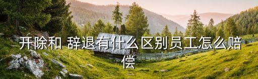 辭退和開除有補(bǔ)償金嗎,勞動法2023年新規(guī)定辭退補(bǔ)償