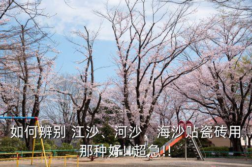 如何辨別 江沙、河沙、海沙貼瓷磚用那種好!!超急!!