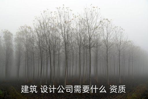 工程設(shè)計行業(yè)資質(zhì)