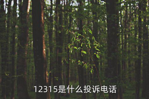 12315平臺