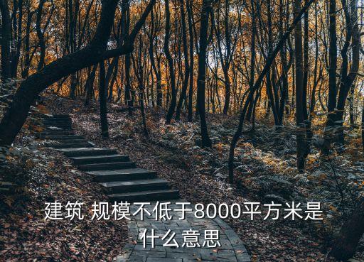 建筑規(guī)模