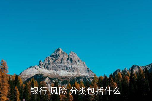 風(fēng)險(xiǎn)分類
