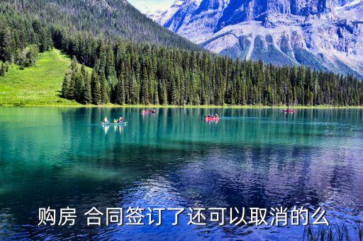 購房合同可以解除嗎,解除購房合同銀行貸款怎么處理